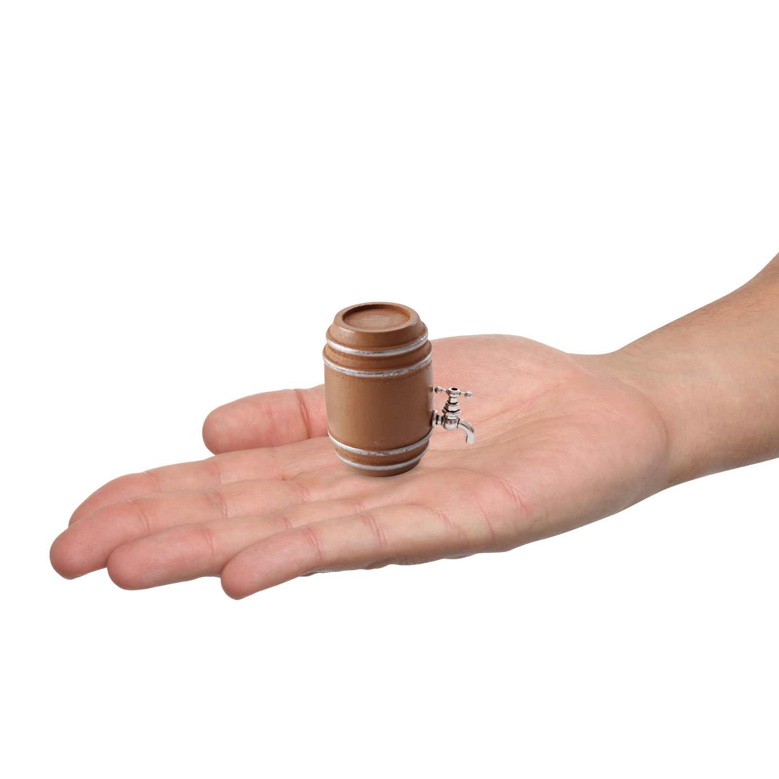Wine Y Beer - 6 stuks miniatuur houten wijnvaten, micro