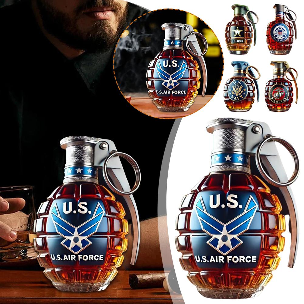 Wine Beer Spirits - Whisky Karaf Fles Hoge Borosilicaatglas Granaatvorm