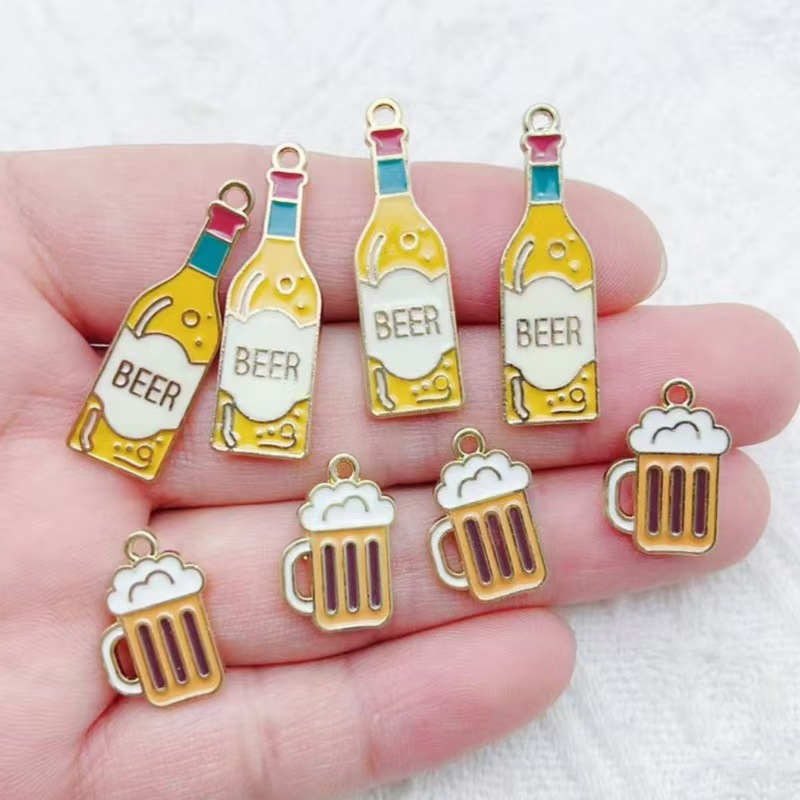 Beer & Wine Grab - 20 stuks legering druppelolie bier glazen