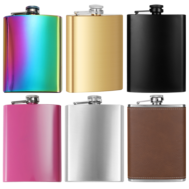 Wine Beer Spirits - 8 Oz 227 Ml Metalen Rvs