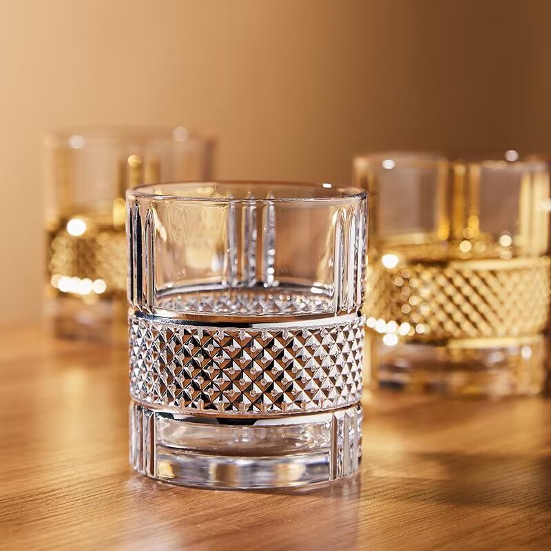 Wine Beer Difference - Verschillende glazen bekers Whiskyglas Gegraveerde beker