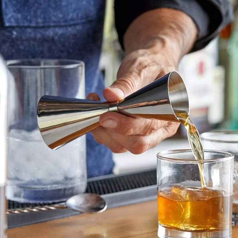 30/60 ml Cocktail Bar Rvs Jigg - Spirit Measure Jigger recensie en prijs