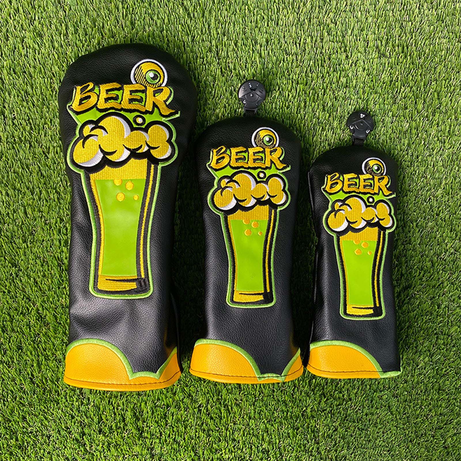 Bierborduurwerk PU-leer Golfcl - Beer & Wine Grab recensie en prijs