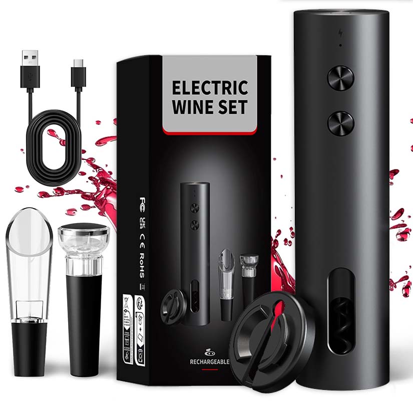 4-in-1 Elektrische Flessenopen - Wine Beer And Liquor recensie en prijs