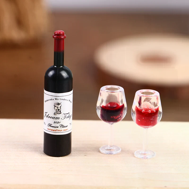 5 stuks 1:12 poppenhuis miniat - Wine Y Beer recensie en prijs