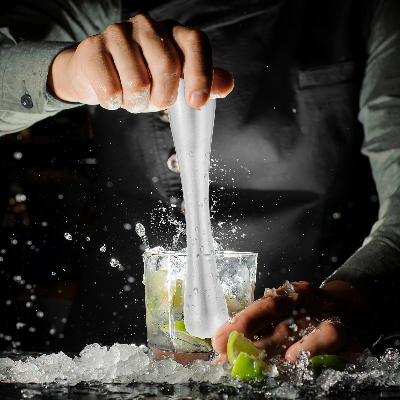 Professionele roestvrijstalen  - Muddler Cocktail Bar recensie en prijs