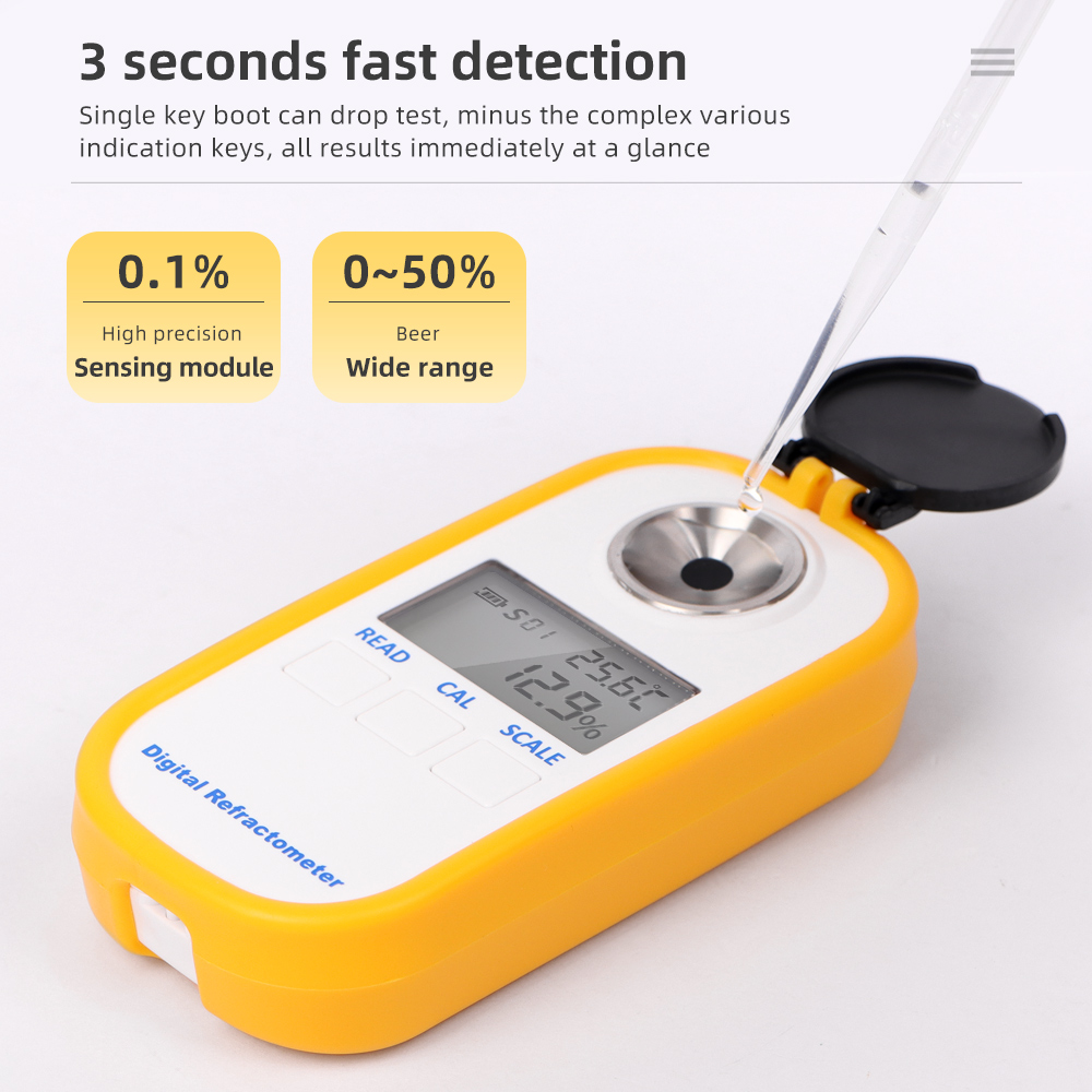 Digitale Alcohol Refractometer - Wine Beer Spirits recensie en prijs