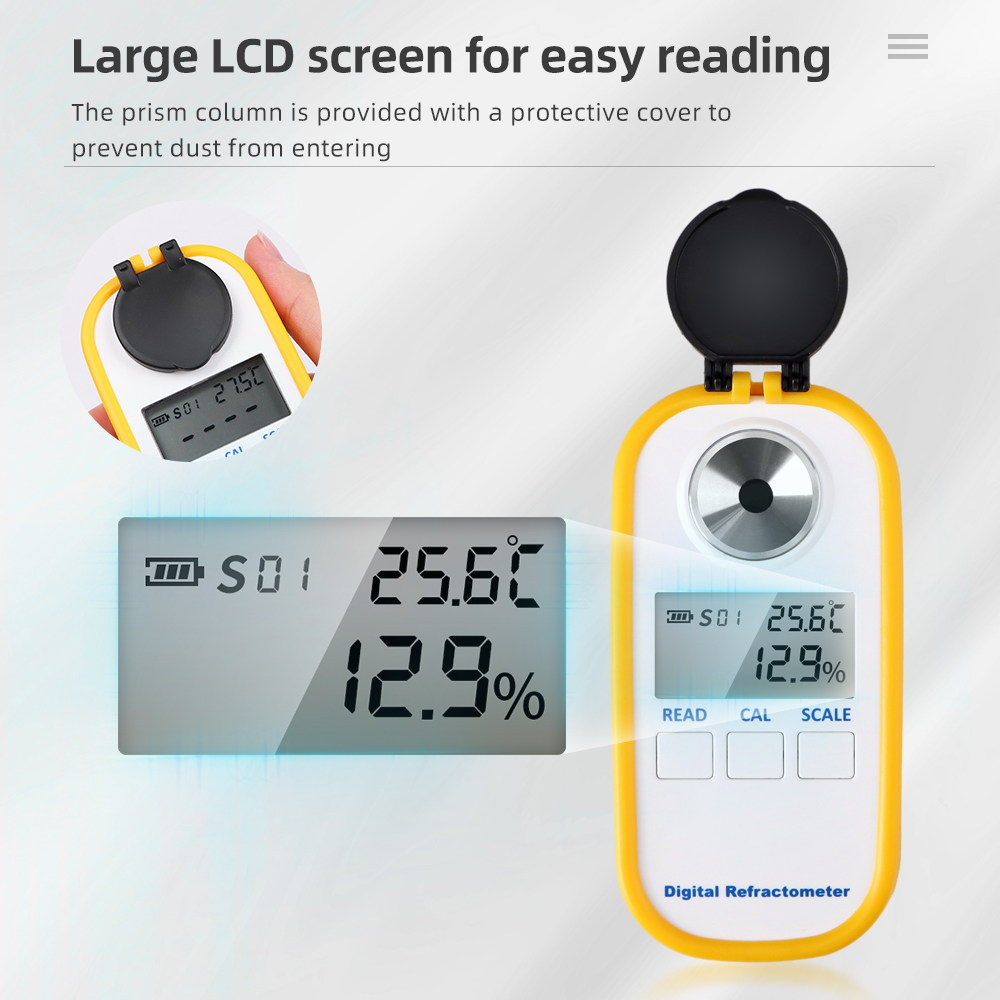 Digitale Alcohol Refractometer - Wine Beer Spirits recensie en prijs