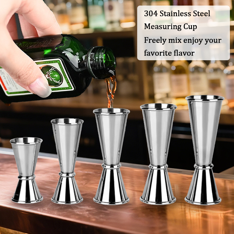 Maatbeker 30/40/50/60 ml 304 r - Spirit Measure Jigger recensie en prijs