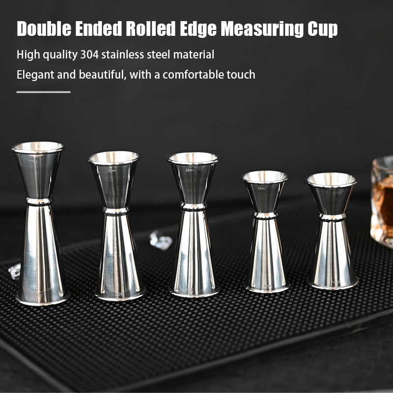 Maatbeker 30/40/50/60 ml 304 r - Spirit Measure Jigger recensie en prijs
