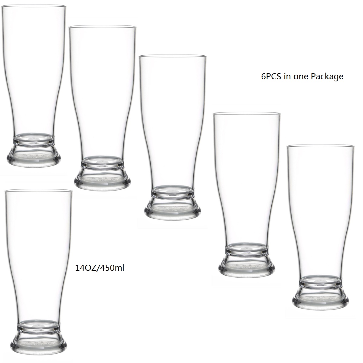 1/2/4/6PCS Gratis BPA Plastic  - Wine Beer And Liquor recensie en prijs