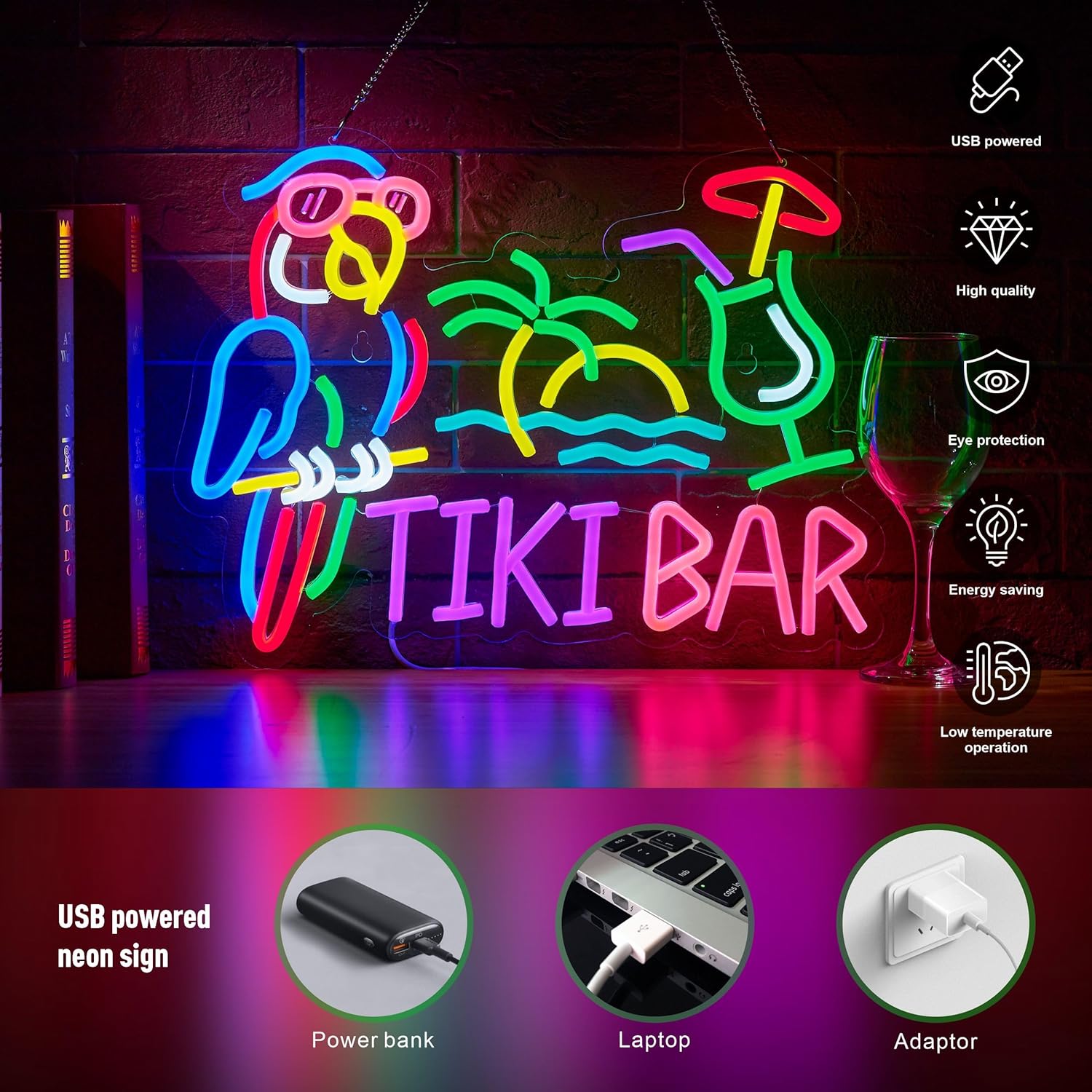 Tiki Bar Papegaai Palmboom Neo - Beer & Wine Grab recensie en prijs