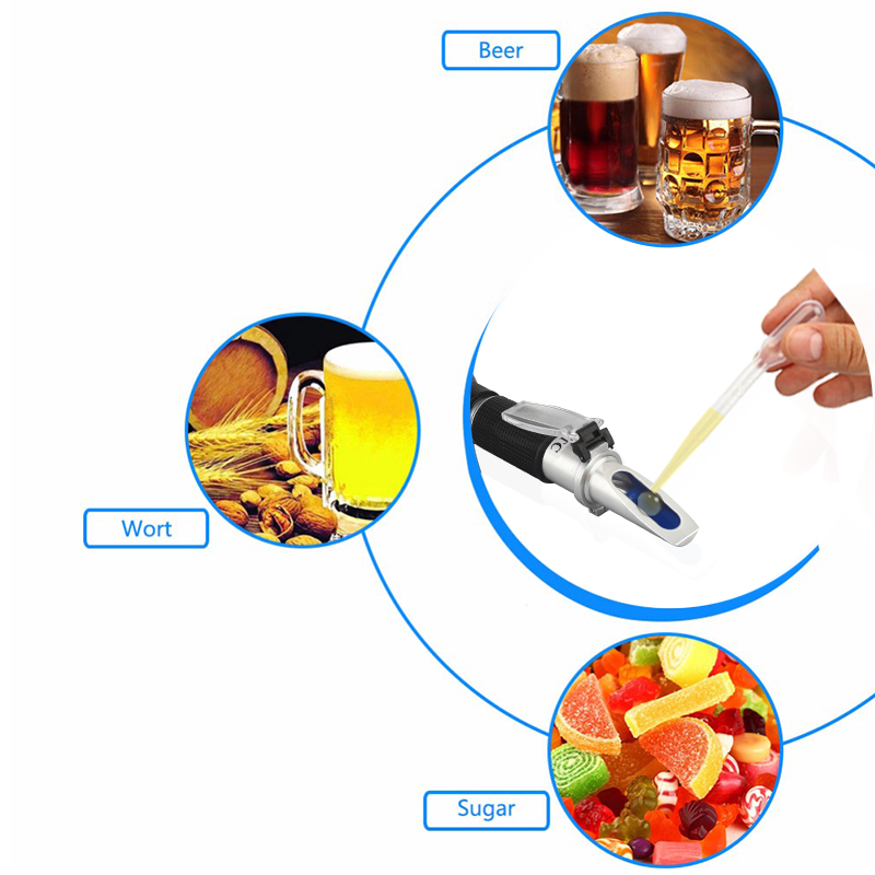 Hand-held Refractometer Single - Wine To Beer Alcohol recensie en prijs