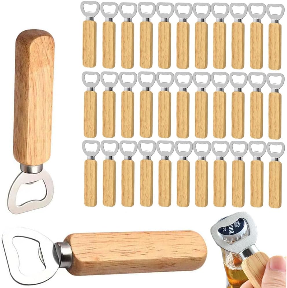 Houten Flesopener Bierblikopen - Wine Beer Spirits recensie en prijs