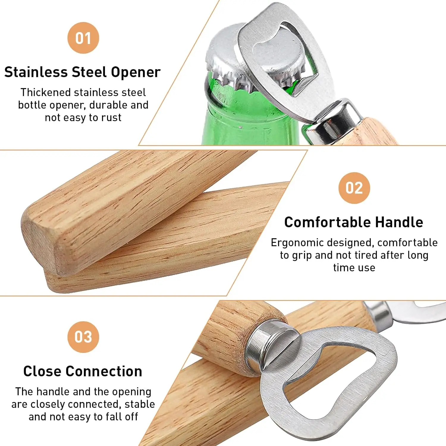 Houten Flesopener Bierblikopen - Wine Beer Spirits recensie en prijs